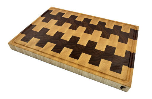 Kuchyňské prkno javor + ořešák č. 257